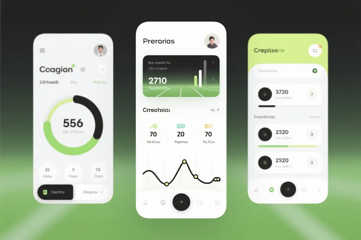 移动端界面示意